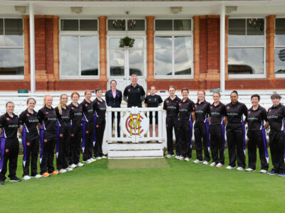 Pictured- Armed Forces Cricket Association womans and coaching staff team photo (UKAFCA)

The UKAF Inter-Services T20 is a triangular Twenty20 tournament involving all 3 armed forces who play for the Inter-Services T20 Trophy. First held in 2005 at the Army Cricket Ground at Aldershot, this will be the 18th year that the tournament has been held.

Each of the Armed Forces senior XIs play two Twenty20 games in the Inter-Services T20 tournament. The first of these matches will take place on 5 May at Portsmouth. The remaining matches take place at the Armed Forces Cricket Day at Lord’s on 10 May.

Armed Forces Cricket Day also includes the MCC v UKAFCA Women‘s fixture.

The men’s teams play for the honour of being crowned the UKAF Inter-Services T20 Champions. This tournament is one of five Inter-Services tournaments that are played throughout the season.
A post-tournament presentation will be held approximately 15 minutes after the conclusion of the last match when the respective trophies and awards will be presented by the President of MCC.